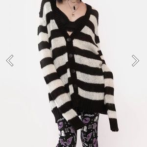 The Grave Girls
Wicked Ways Striped Cardigan